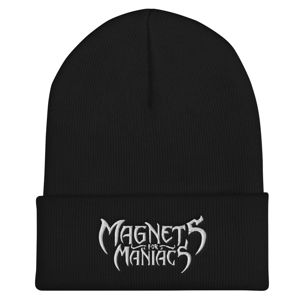 Magnets For Maniacs Logo Cuffed Beanie